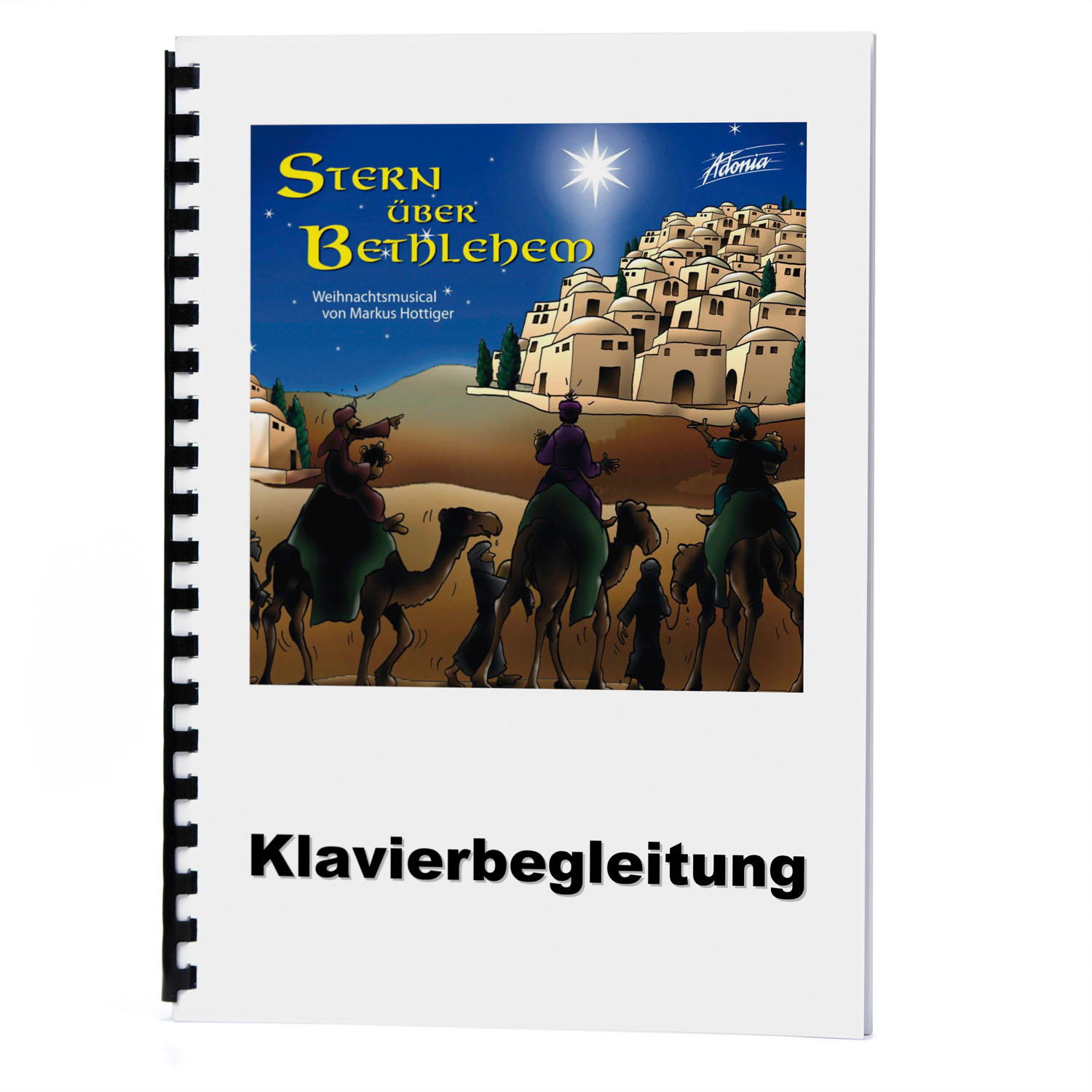 Noten Stern über Bethlehem Klavier 1361146